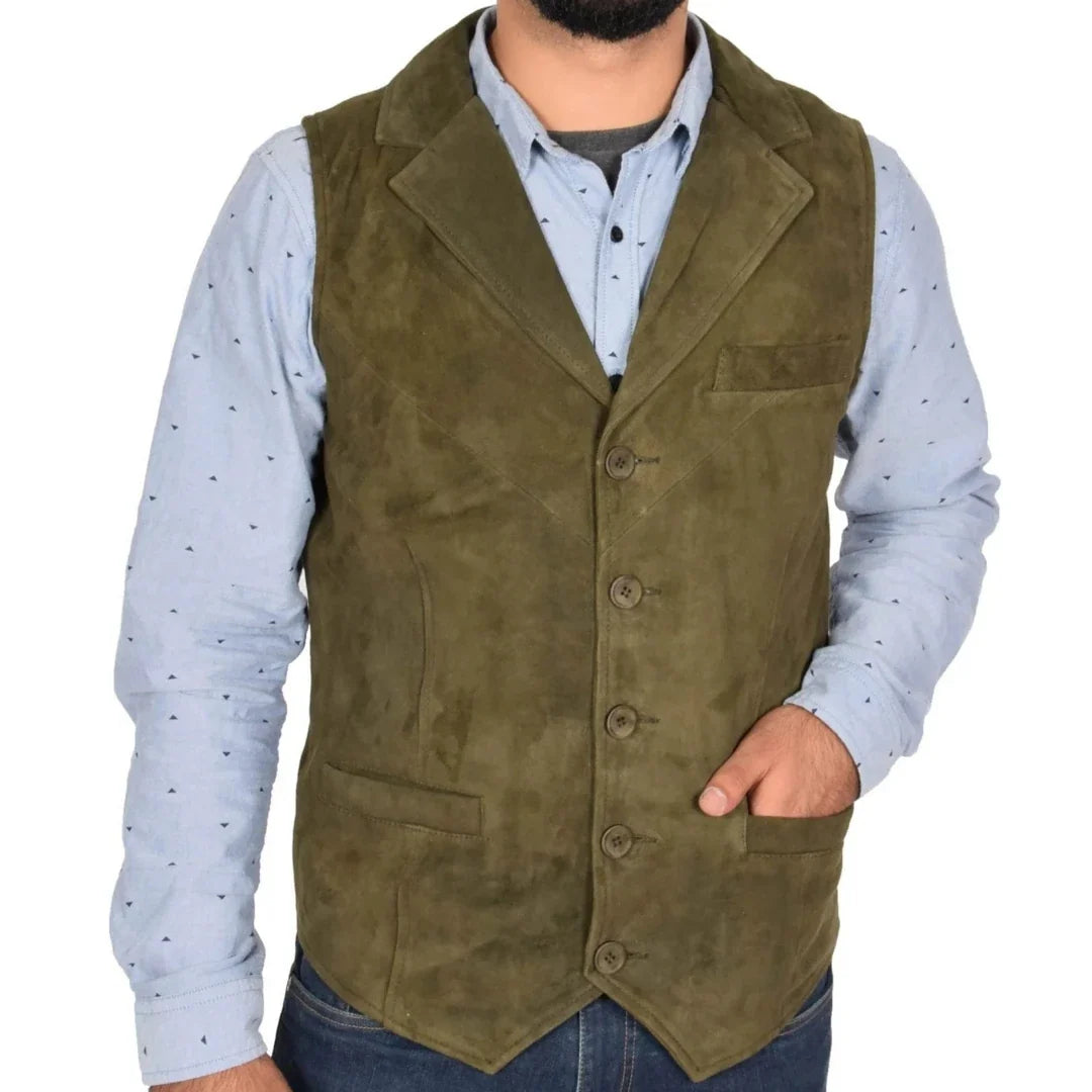 Men Vest Orange Velvet With Lapel Single Button Waistcoat For Wedding Banquet Business Office Casual Daily Work Men Suit Vest