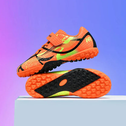 New Men Kids Professional Soccer Shoes Grass Boys Ultralight Football Boots Match Training Shoes Cleats Non-Slip Drop Shipping