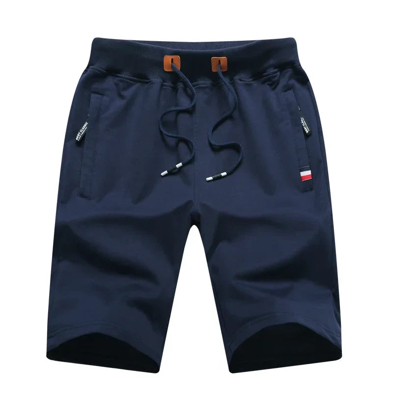Men 2025 Summer Cotton Breeches Short Men Boardshorts Breathable Male Casual Shorts Mens Short Bermuda Beach Short Pants Hot