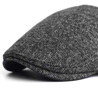 Autumn Winter Thick Warm Newsboy Caps Men Women Soft Beret Hat Casual Fashion Detective Hats Retro Driver Flat Caps