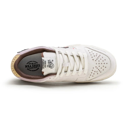 Fashion Men's Sports Shoes Retro Niche Design Punk Style Street Skateboard Shoes Sports Casual Shoes Plaid Men's Shoes
