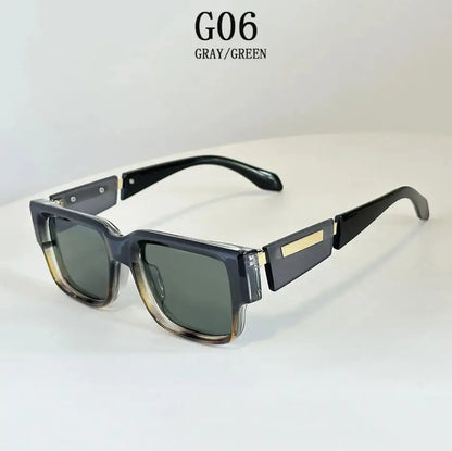Square Sunglass Men Vintage Luxury Sunglasses Women 2025 Retro Fashion Glasses Vacation Gafas De Sol Hombre Lunette Soleil Femm