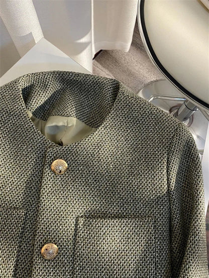 Women's Jacket Spring Autumn 2025 New Leisure Comfortable Women's Suit Coat Versatile Loose Appear Thin Ladies Blazer Outerwear