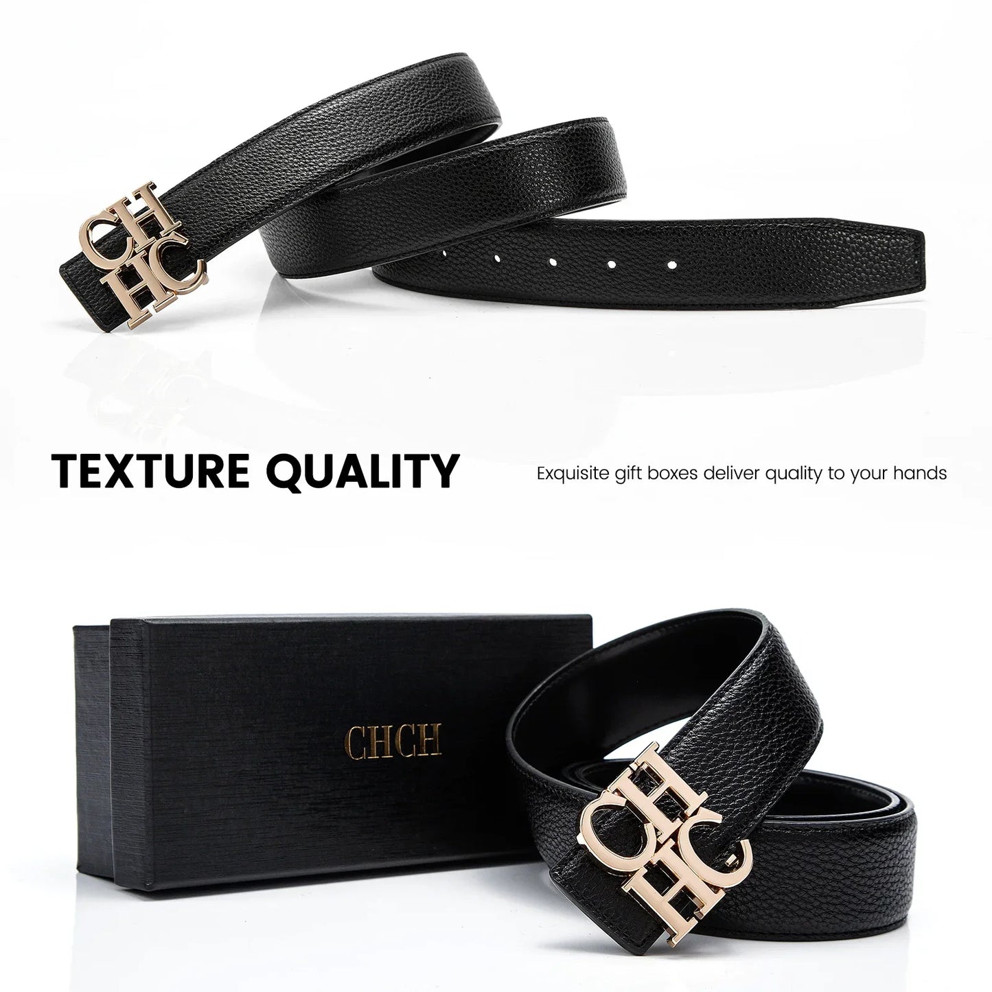 Men's Leather Belts Brand Cowskin Belt Top Quality Men Belt Luxury Designer Leather Belts Metal Buckle Male belts 3.8CM