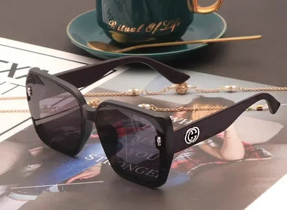 Fashion Polarized Sunglasses Internet Celebrity Sunglasses 2025 New Ins Spice Girl Style Premium Women's Sunglasses