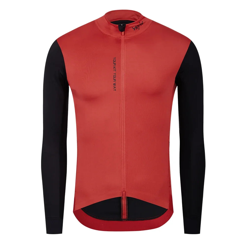 Men's Cycling Jacket Windproof Waterproof Bicycle Windbreaker Road Bike Jersey Long Sleeve Cycling Clothing MTB