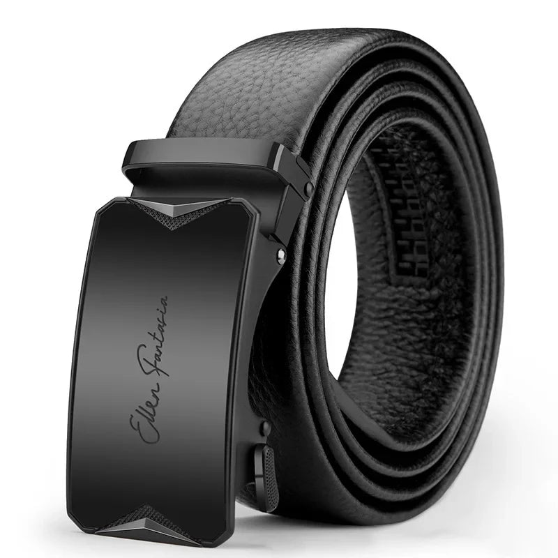 Men Belt Genuine Leather belt for men Alloy buckle ratchet belts Men Designer Belt Automatic belts 벨트
