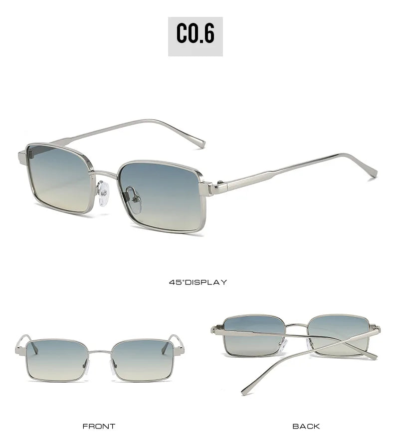 Small Square Sunglasses Women 2026 Vintage Fashion Glasses Retro Sunglass Men Vacation Gafas De Sol Hombre Lunette Soleil Femme