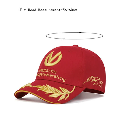 Unisex Letter Embroidery Baseball Caps Spring and Autumn Outdoor Adjustable Casual Hats Sunscreen Hat