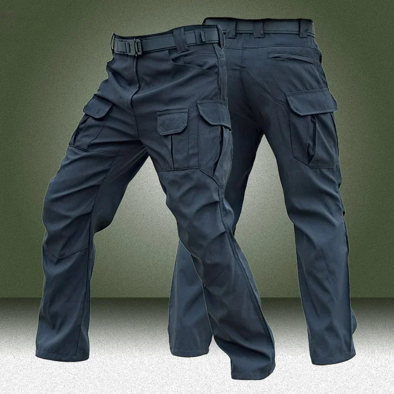 Man Tactical Pants Breathable Multi-Pocket Men's Cargo Pants Casual Outdoor Hiking Fishing Joggers Work Trousers Male Long Pant
