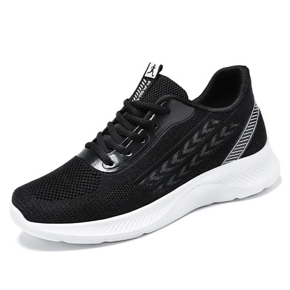 Women's Breathable Mesh Sneakers Platform Sole Korean Style Spring Casual Sports Shoe Plus Size Orthopedic  Height Walking Shoes