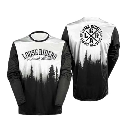 2025 newcomer motorcycle riding jerseys Loose rider shirt DH off-road motorcycle breathable sports T-shirt