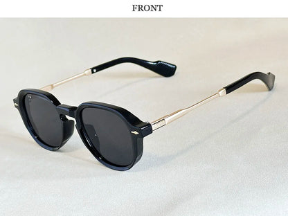 2025 Fashion Sunglass Men Vintage Oval Sunglasses Women Trendy Dropshipping Gafas De Sol Hombre Lunette Soleil Femme Zonnebril