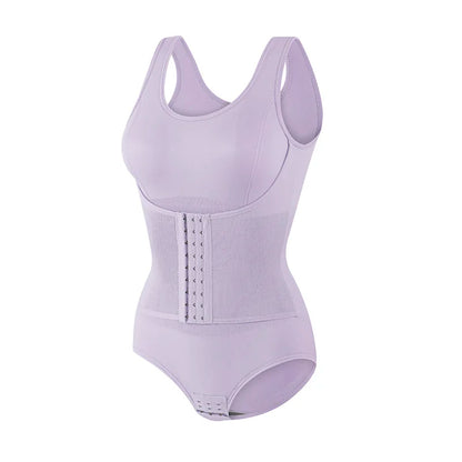 Bodysuit Shapewear Double Breasted Tummy Control Body Shaper Postpartum Slimming Woman Waist Trainer Flat Belly  Comfort Corset