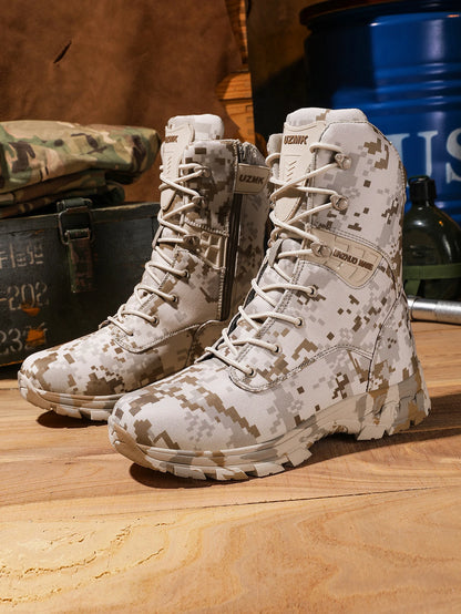 New Men Tactical Boot Combat Anti-Slip Brand Unisex Breathable Special Force Size Plus Army Boots Male Military Motorcycle Shoe