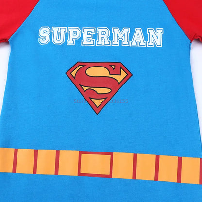 Spider Man Batman Captain Baby Rompers Newborn Baby Kawaii Cute Anime Cartoon Cosplay Costume Jumpsuit Cotton Clothes Kid Gift