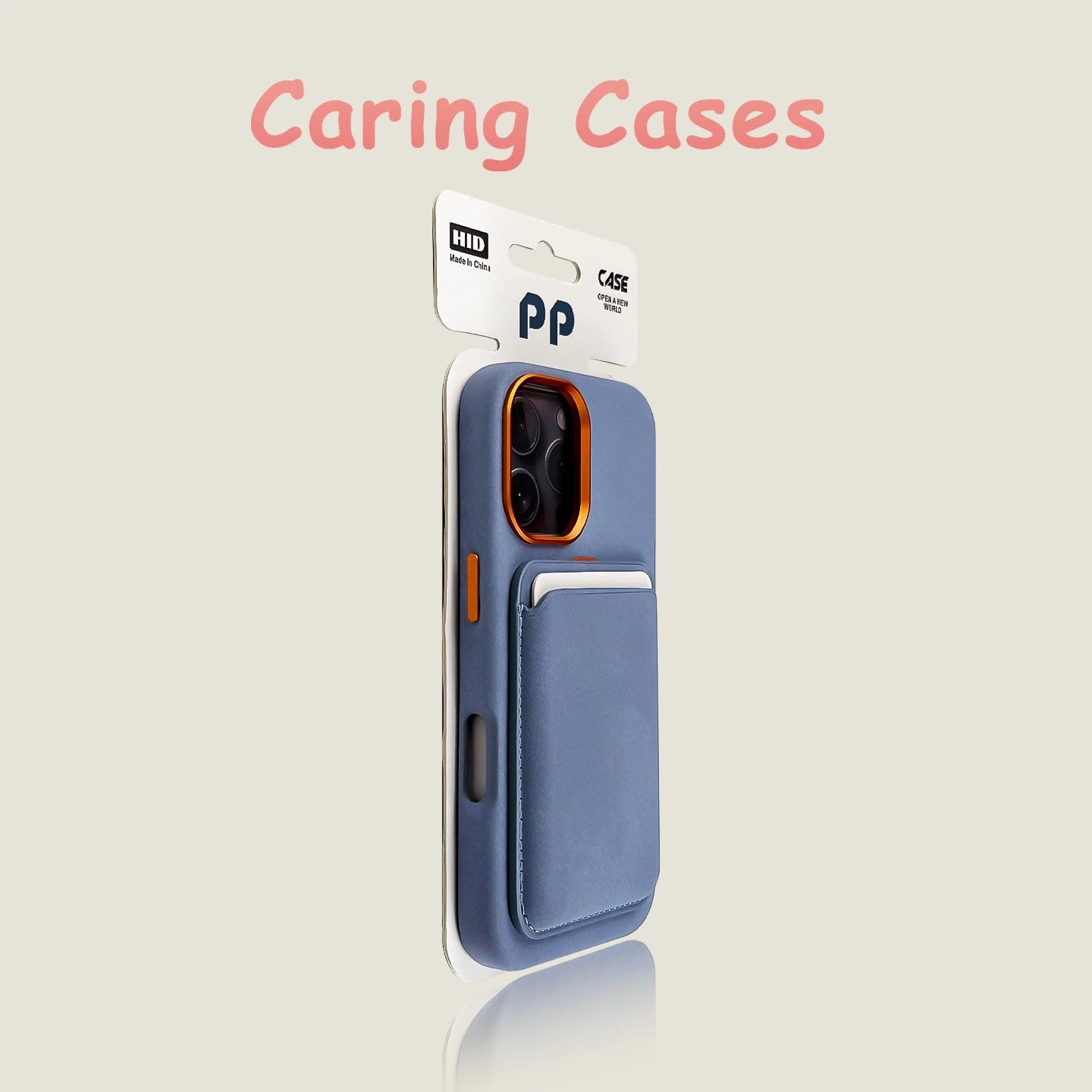 For iPhone 17 Pro Max Case Titan Gray Magnetic Card Slot Shockproof Compatible with iPhone 16 15 14 13