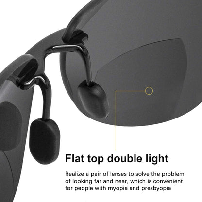 Sports Sunglasses for Men Women Tr90 Rimless Frame for Running Fishing Golf Surf Driving MJ8008