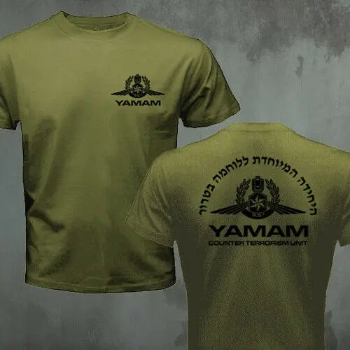 Israel  Yamam Counter Terrorist Unit SWAT Special Forces T-Shirt Premium Cotton Short Sleeve O-Neck Mens T Shirt New S-3XL