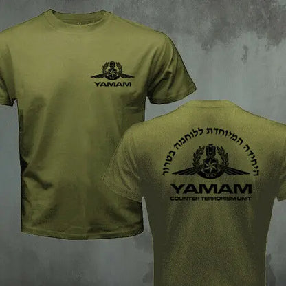 Israel  Yamam Counter Terrorist Unit SWAT Special Forces T-Shirt Premium Cotton Short Sleeve O-Neck Mens T Shirt New S-3XL