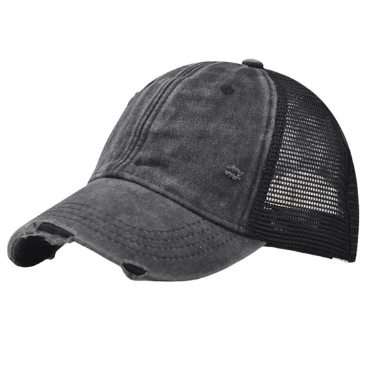 Unisex Solid Color Washed Baseball Caps For Women Men Vintage Snapback Cap Summer Outdoor Adjustable Casual Hip Hop Hat  Dad Hat