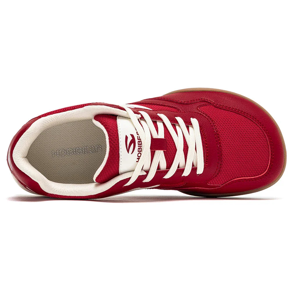 Men's Wide Width Shoes Barefoot Lace Up Sneakers Lightweight Flexible Casual Walking Shoes for Unisex