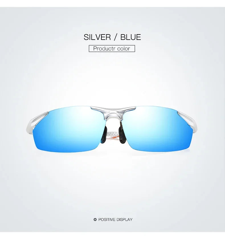 Retro Aluminum Magnesium Polarized Sunglasses Men New Sport Driving Sun Glasses Male Eyewear Accessories For Men