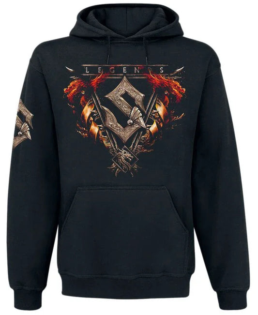 Sabaton Print Hoodies Women Men Heavy Metal Band Sweatshirts Thick Fleece Warm Soft Tracksuit Female Male Clothing Pullover Coat