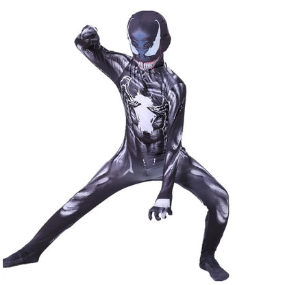New Venom Costume Cosplay Superhero Venom Spiderman Costumes Cuit Jumpsuit Bodysuit Anime Halloween Adult Kids Children Boys
