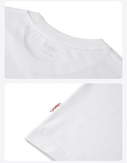 2026 Summer New Oversize 230gsm Sorona Cool Feeling Fabric Men Fashion Letter Print Tops High Quality Tees