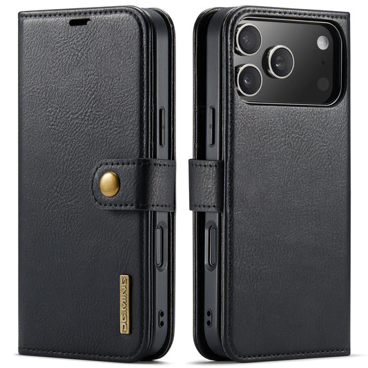 Luxury 2 in 1 Detachable Leather Case for iPhone 17 Pro Max 17 Pro 17 Air 17 Shockproof Book Bolio Magnetic Flip Cover
