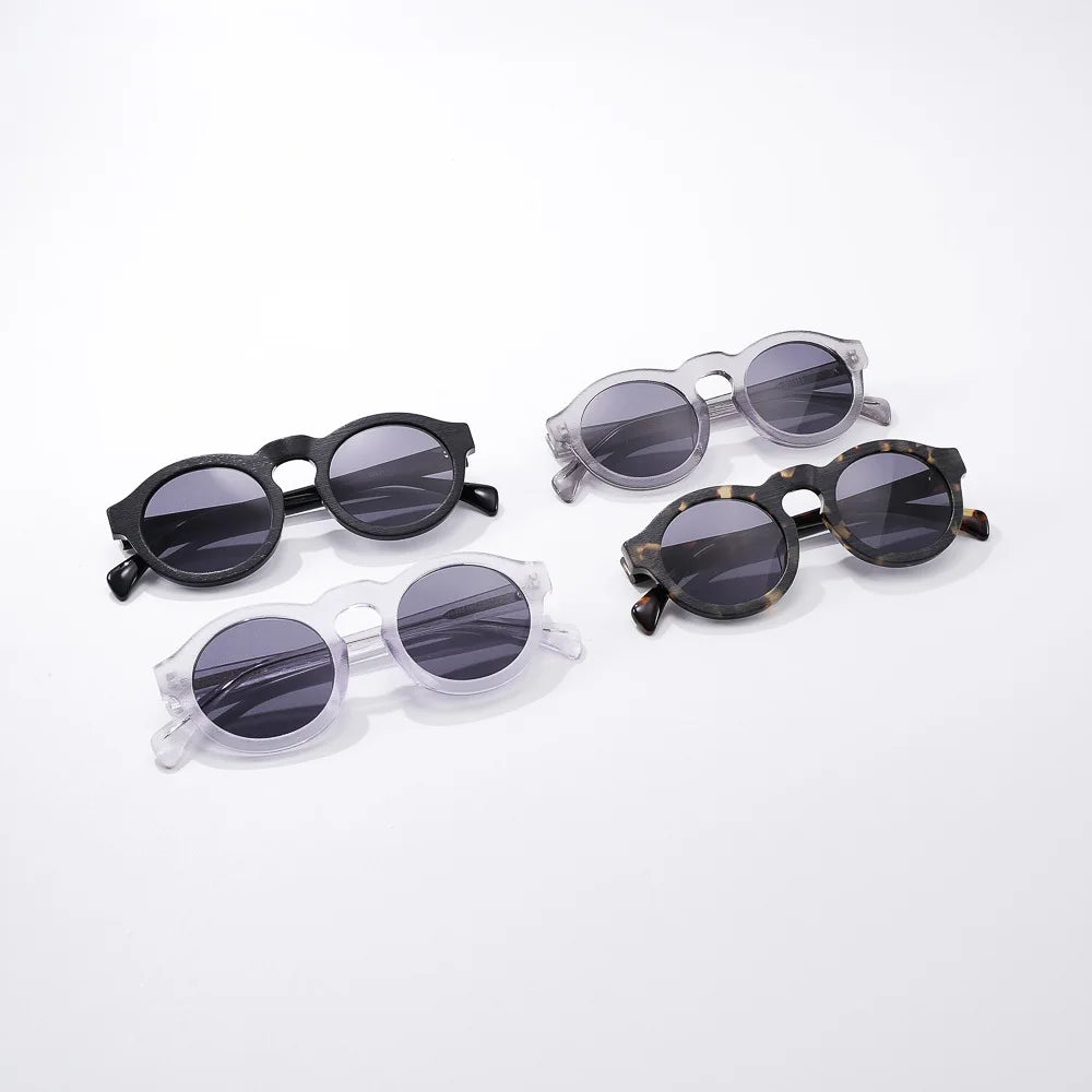 New Fashion Handmade Acetate Men Sunglasses Women Personality Designer Eyeglasses Outdoor Driving Trip Sun Protection UV400