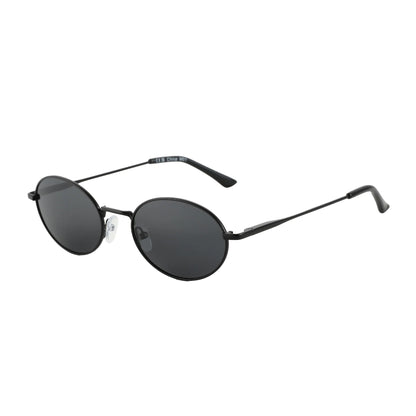 Retro Oval Polarized Sunglasses for Women Men Trendy Round Y2k Sunnies Small 90s Style Vintage Shades Sun Glasses