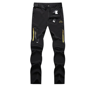 Mens Hiking Pants Convertible Lightweight Quick Dry Zip Off Fishing Safari Camping Travel Boy Scout Pants