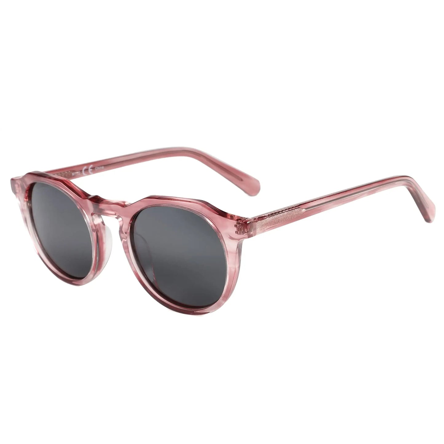Vintage Round Polarized Sunglasses for Men Women UV400 Protection Sun Glasses