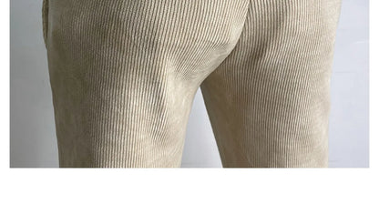 2025 Winter Men Suit Pants Woolen Thicken Keep Warm Formal Trousers Pantalones Hombre Solid Casual Slim Fit Pants Men Clothing