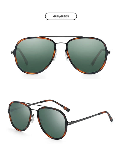 UV400 Protection Urltra-Light Sunglasses for Women Male Classic Sports Driving Polarized Pilot Sun Glasses