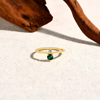 Fashion Trend Lab Zambian Emerald Engagement Ring For Women S925 Sterling Silver Zircon Rings Anniversary Jewelry Gifts
