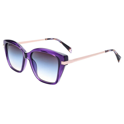 Women's Sunglasses UV400 Cat Eye Acetate Metal Big Size Trendy