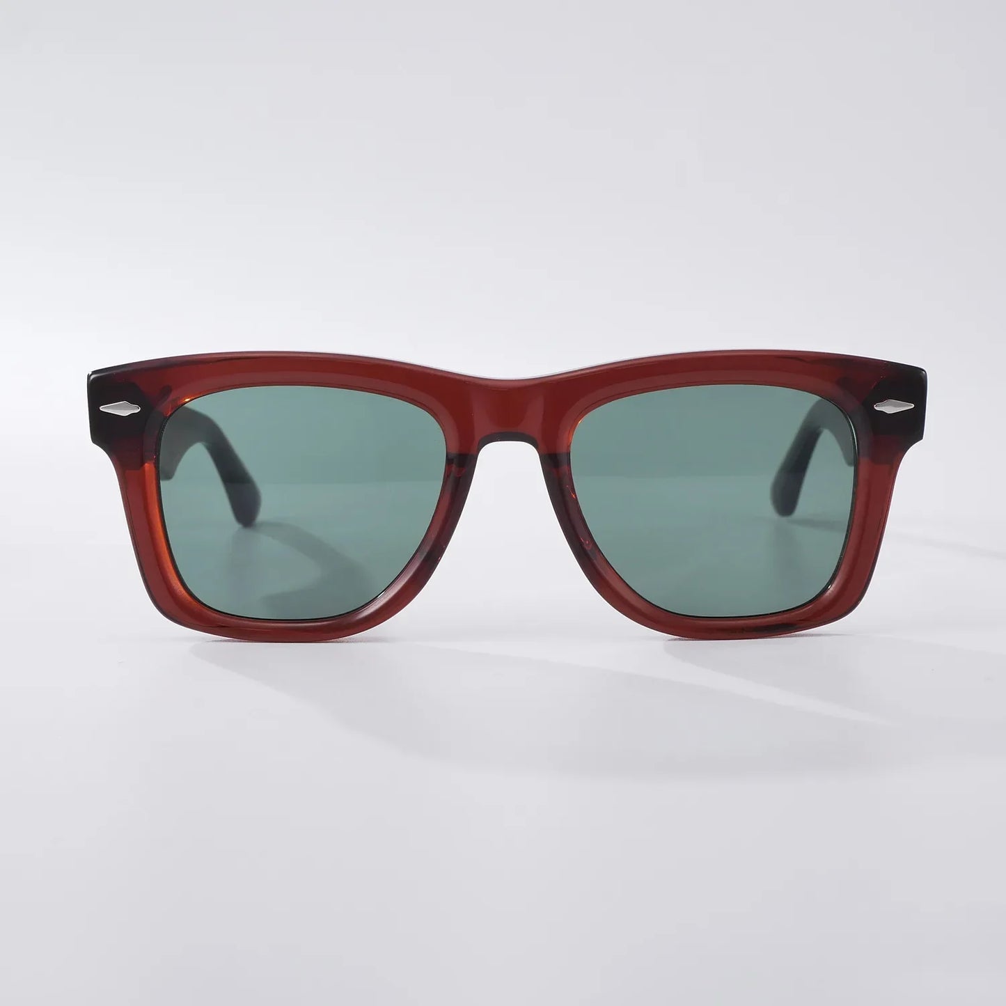 Fashion High Quality Handmade Acetate Man Square Sunglasses Outdoors UV Protection Women SUN GLASSES Support Prescription Lenses
