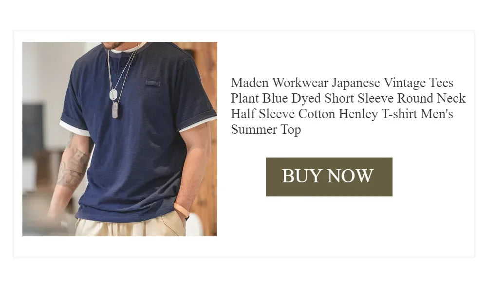 Maden 1Pc/2Pcs Solid Cotton Short-sleeved T-shirts Round Neck Black Beige T-Shirt Men's Summer Classic Heavyweight Versatile Tee