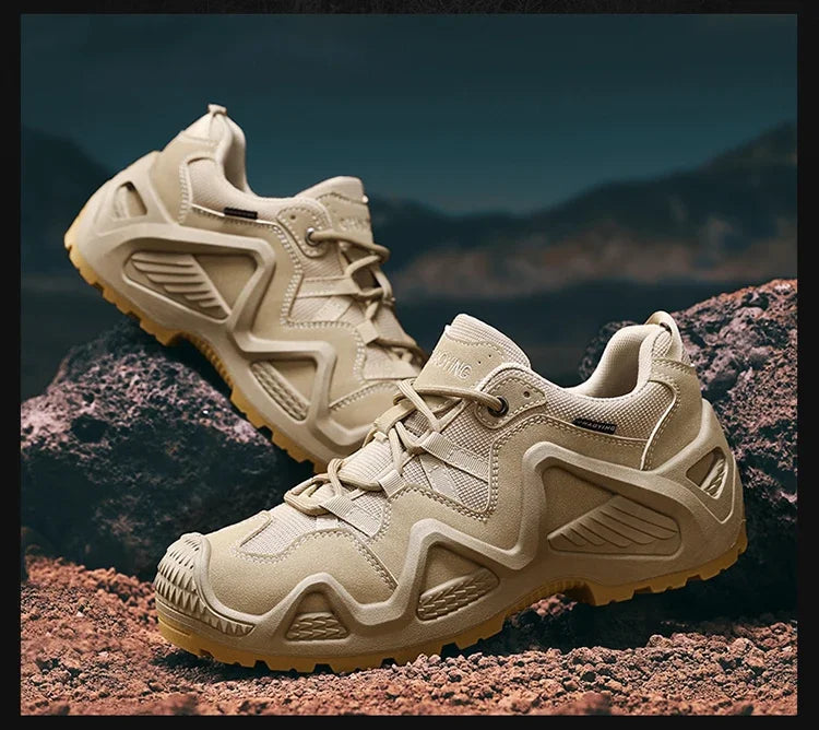 Big Size 46 Trekking Hiking Shoes Men Casual Sport Shoes Mesh Sneakers Outdoor Wear-resistant Climbing Hunting Sneaker