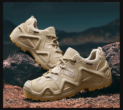 Big Size 46 Trekking Hiking Shoes Men Casual Sport Shoes Mesh Sneakers Outdoor Wear-resistant Climbing Hunting Sneaker