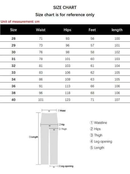 Luxury Men's White Slim Jeans Spring Summer New 98% Cotton Stretch Fashion Casual Male Clothes Straight Denim Trousers