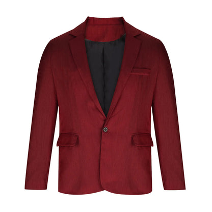 2026 Fashion Men's Clothing Business Casual Blazer Coats Classic Single Button Slim Fit Suit Jackets Elegant Gentleman Suit Tops