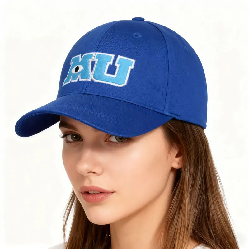 Pixar Monster University MU Baseball Cap For Men Women Sullivan Sulley Mike Embroidery Snapback Cap Cotton Sun Dad Hat Casquette