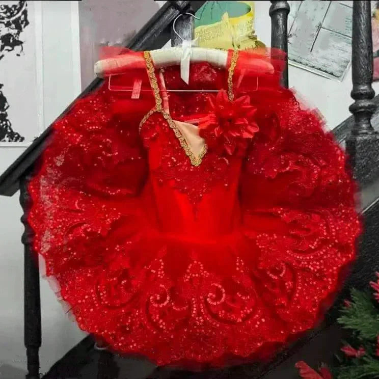 Dance Costume Girls Clothes Summer Vestido Ballet Mother Kids Leotard Ballet Woman Ballerine Dress Tutu Family Matching Outfits