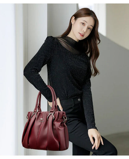 Large Capacity Bags Women's New superior Quality Fashion Shoulder Bag Fashion Versatile Crossbody Tote Bags High quality PU Bag