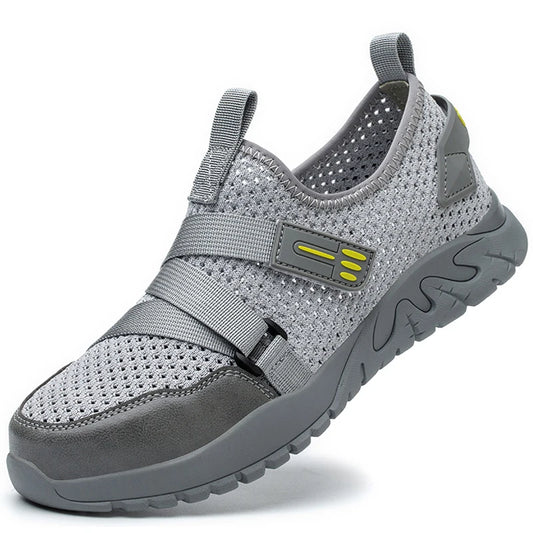 Breathable Summer safety shoes anti-puncture safety work sneakers plastic toe safety shoes 6kv insulated electrician work shoe