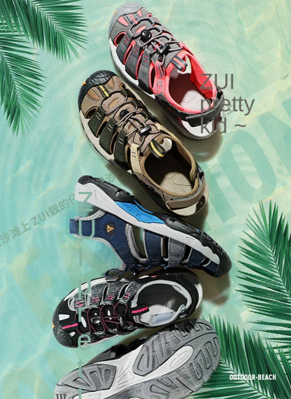 Summer Outdoor Sandals for Men Breathable Hiking Shoes Water Beach Mens Sandals Camping Climbing Aqua Sneaker